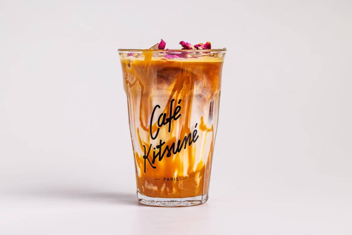 ilustrasi kopi karamel
