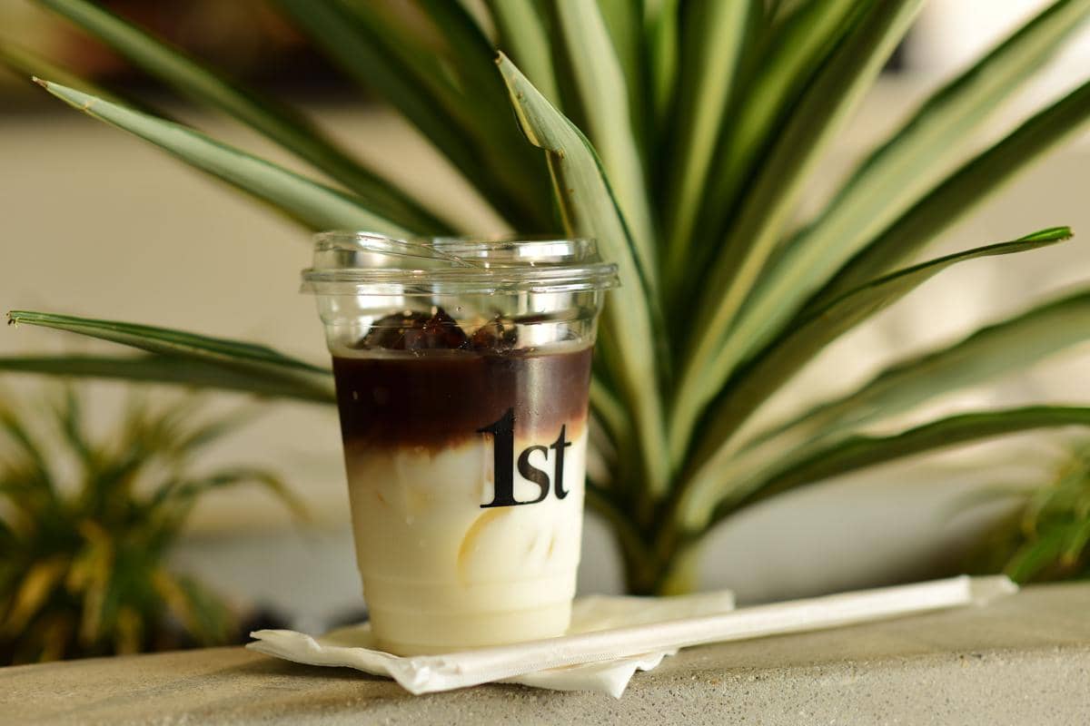 ilustrasi ice salted spanish latte