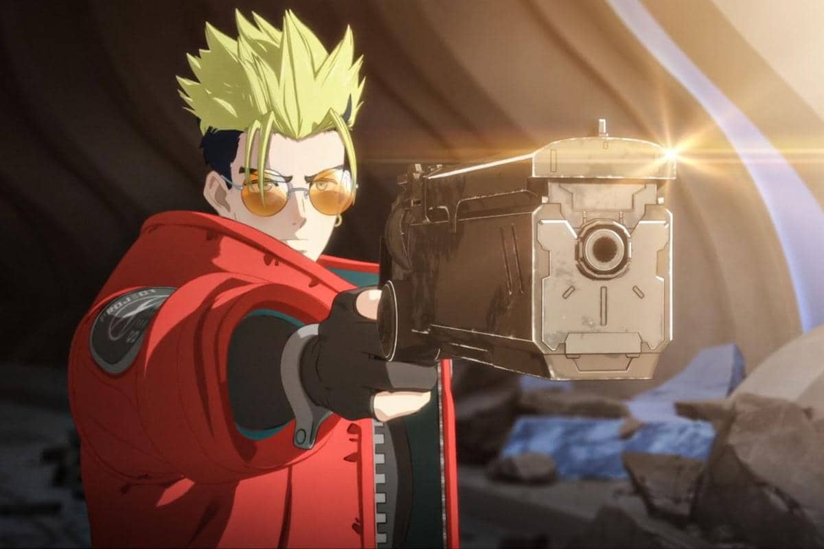 adegan dalam anime Trigun Stargaze