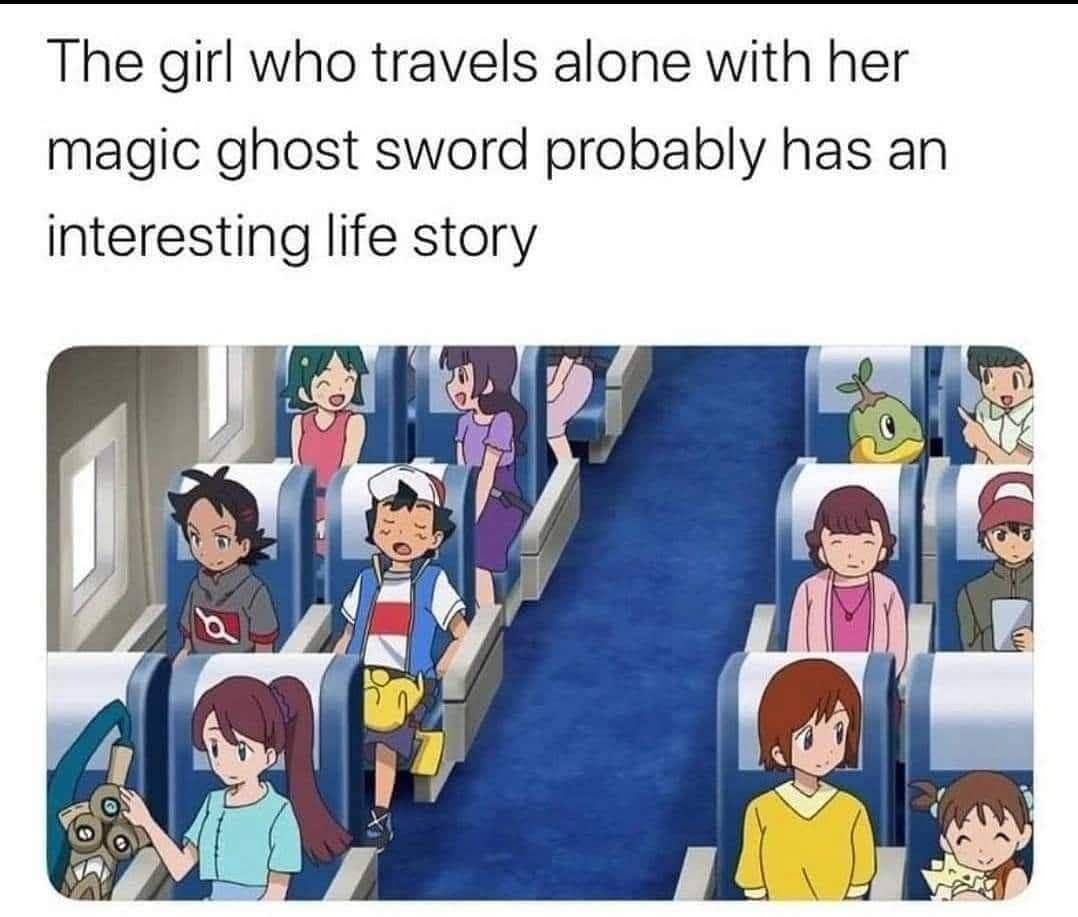 meme anime tentang pedang