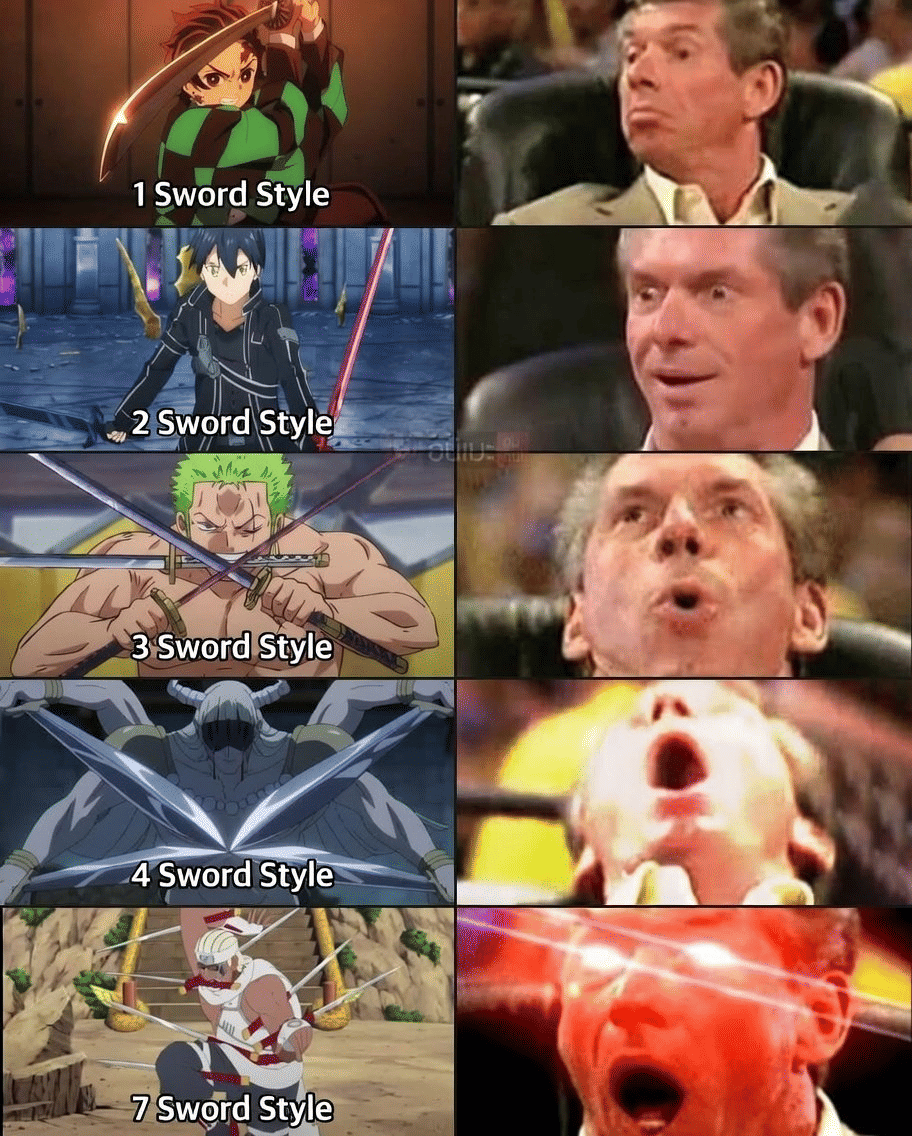 meme anime tentang pedang