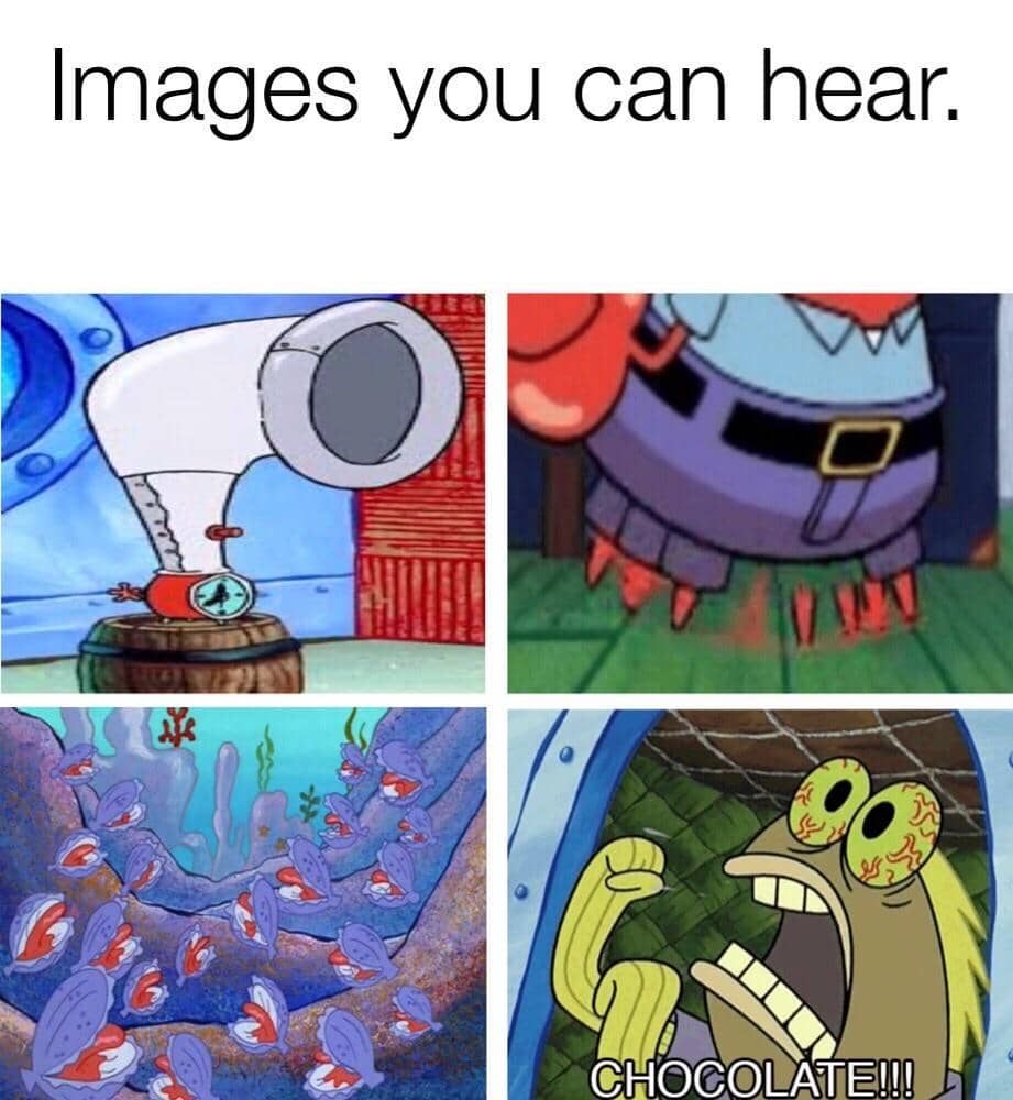 meme SpongeBob tentang kerang