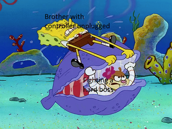 meme SpongeBob tentang kerang