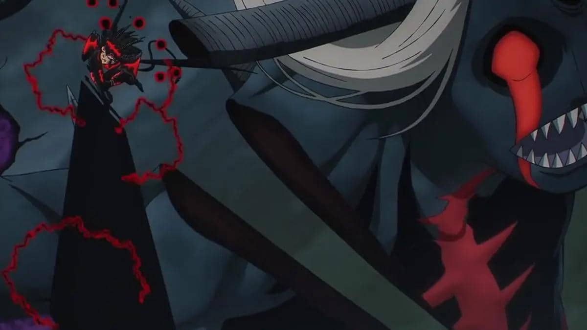 Asta memotong iblis raksasa (dok. Pierrot/Black Clover Season 2)