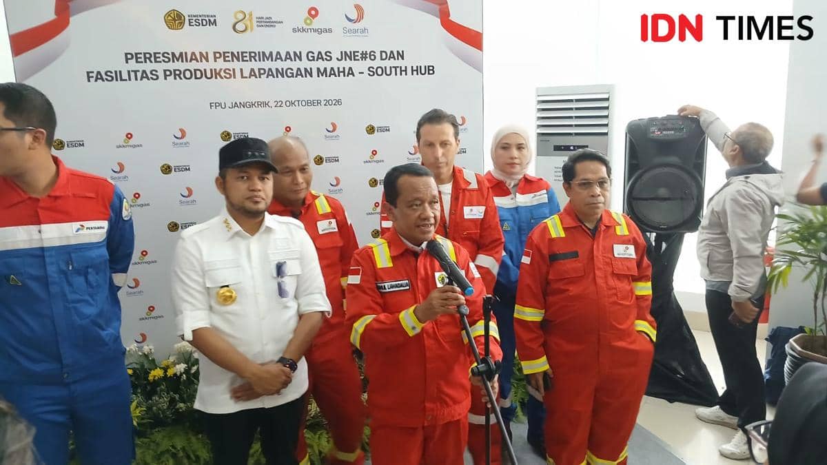 Resmikan Maha-South Hub, Menteri ESDM Targetkan Produksi Gas Melonjak 