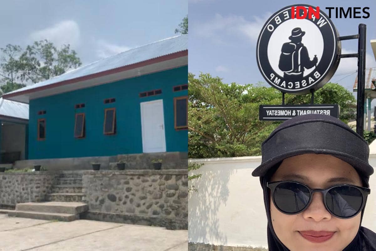 Potret Basecamp Waerebo atau Tourist information Center