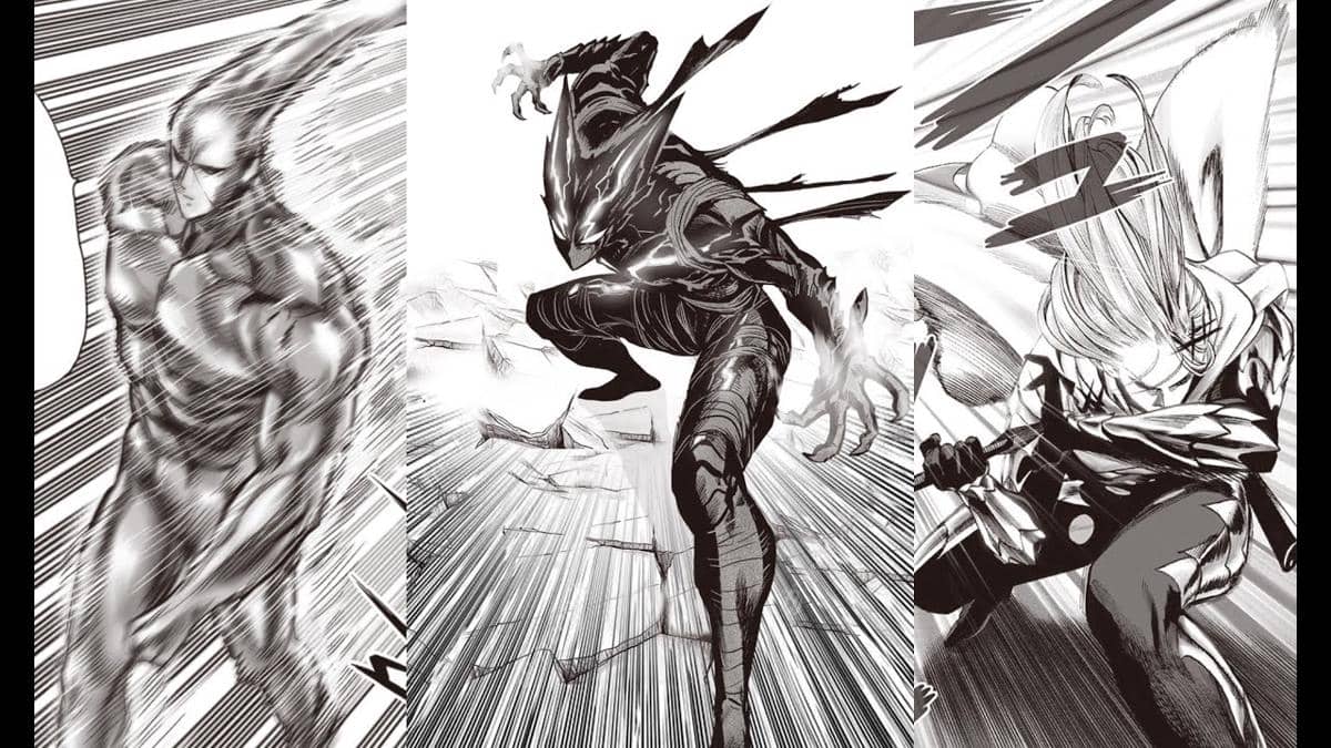 Garou vs Platinum Sperm vs Flashy Flash One Punch Man.jpg