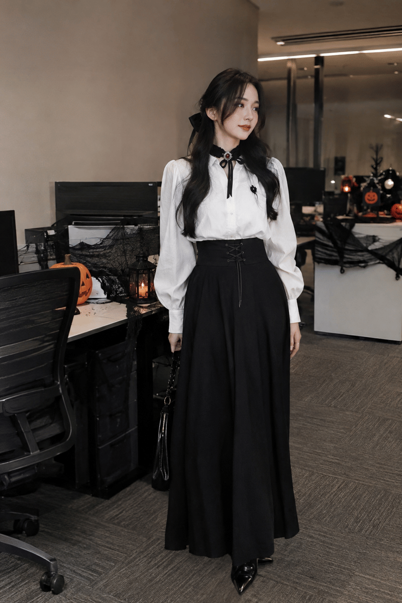 Ilustrasi OOTD Halloween