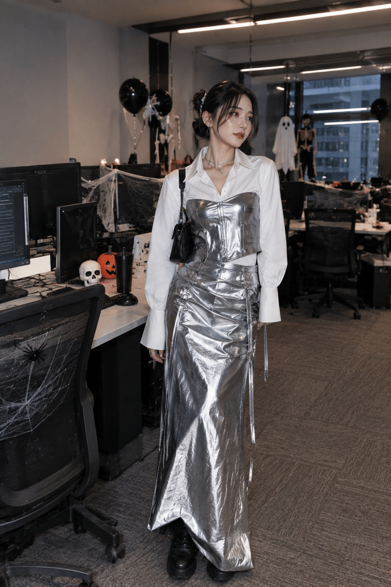 Ilustrasi OOTD Halloween