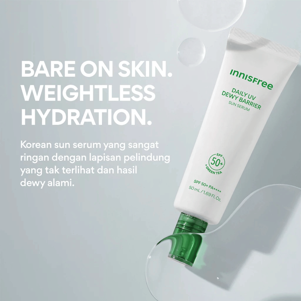 Innisfree Daily UV Dewy Barrier Sun Serum SPF 50+ PA++++