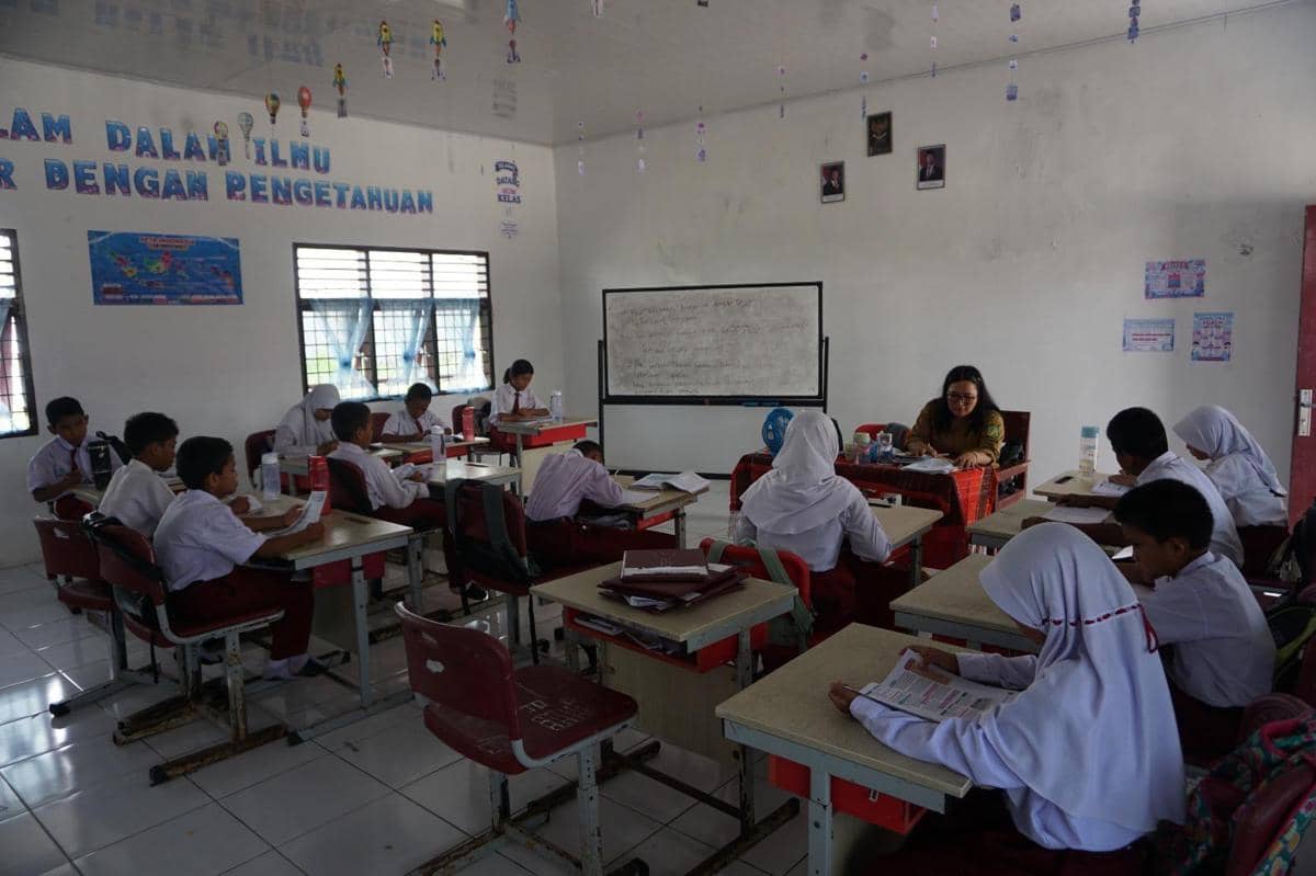 Begini Kondisi SD di Medan Usai Direhabilitasi Pascabencana