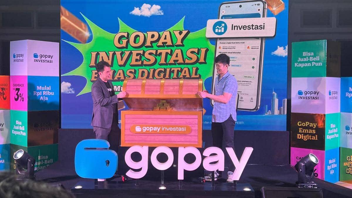 GoPay Masuk Bisnis Investasi, Emas Digital Bisa Dibeli Mulai Rp1.000