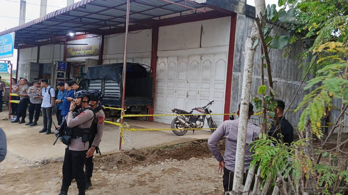 Tim Gabungan Gerebek Ruko di Pidie, Diduga Pabrik Sabu-Sabu