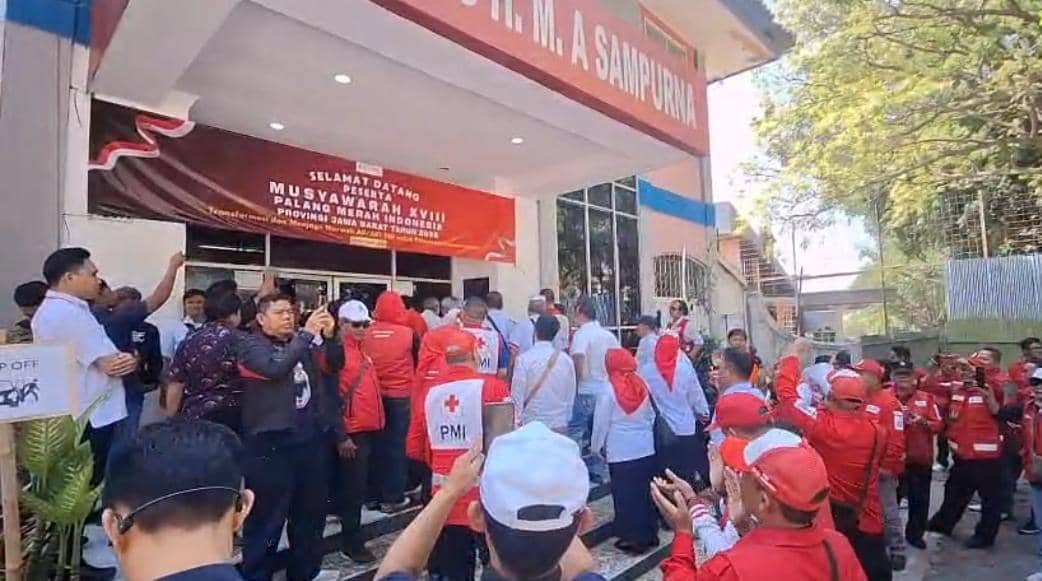 Musyawarah Provinsi PMI Jawa Barat Diwarnai Bentrok Antar Pengurus