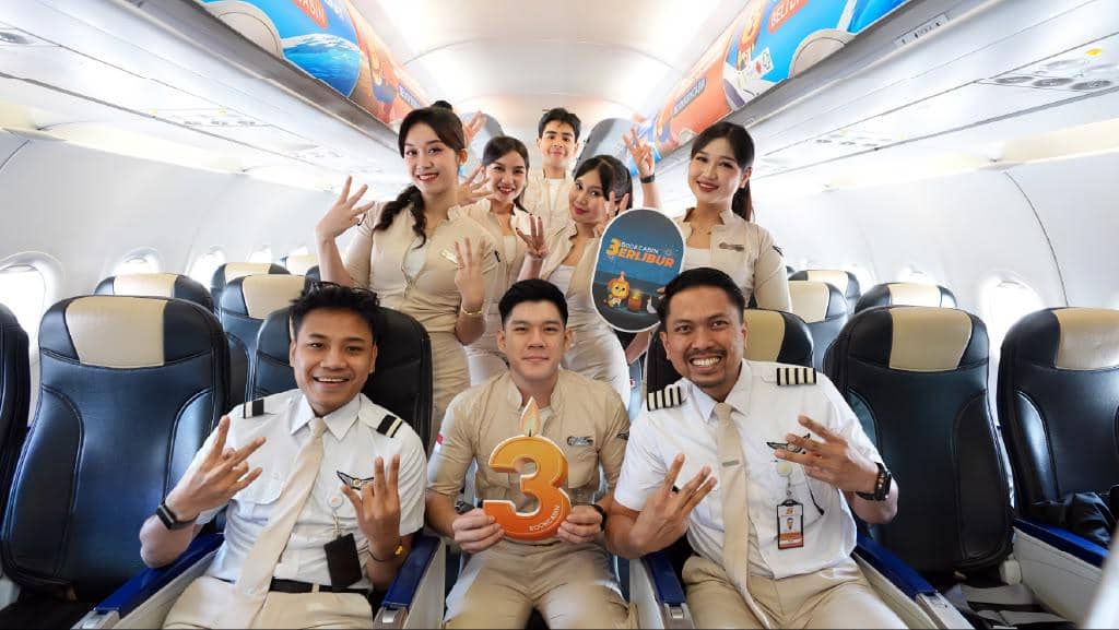 BookCabin Rayakan Ulang Tahun ke-3, Banyak Promo dan Special Flight