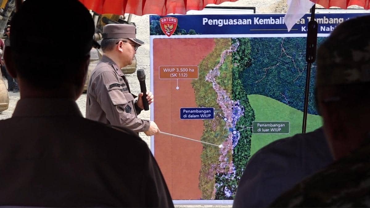 Satgas PKH Cabut Izin Usaha Tambang Emas PT Kristalin di Nabire