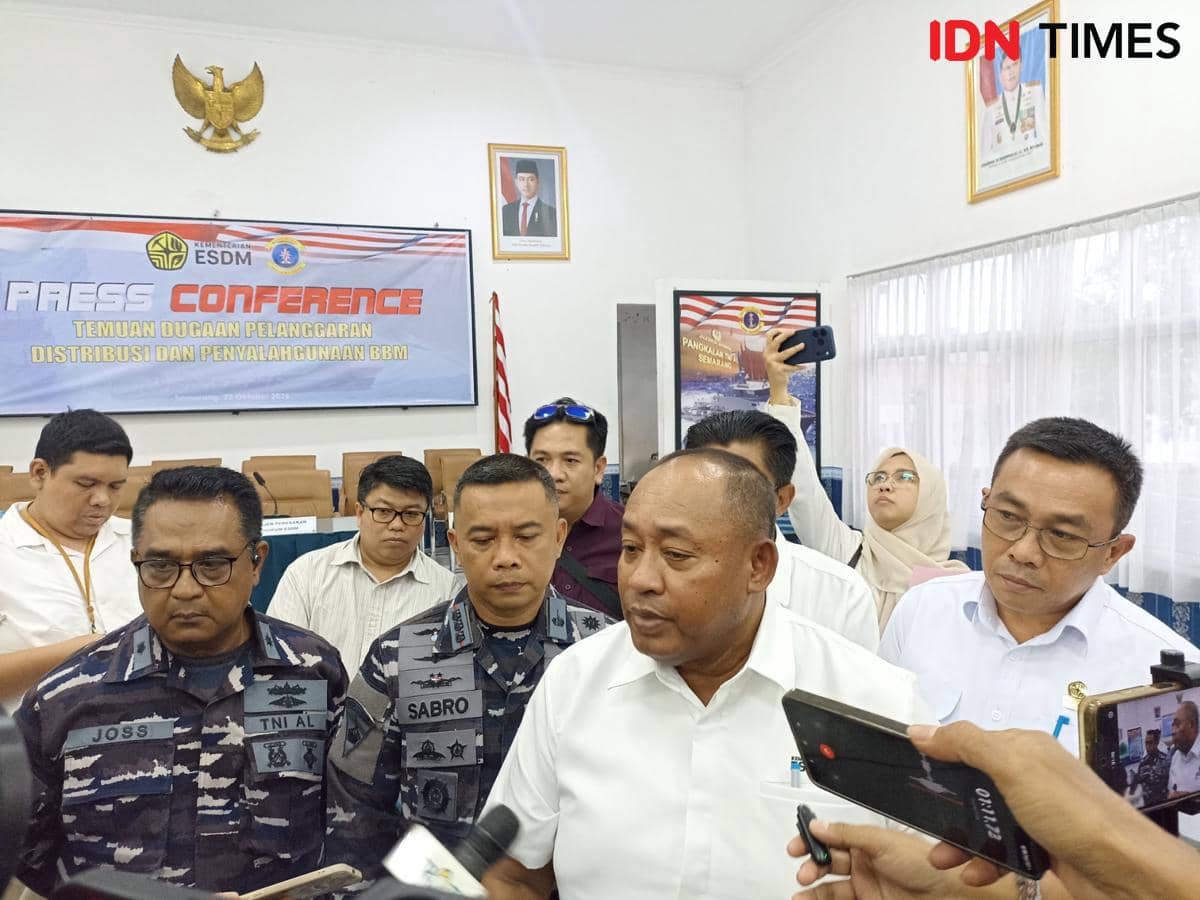 Solar Ilegal SPOB Nurfaizah 03 Dilimpahkan Lanal Semarang ke ESDM