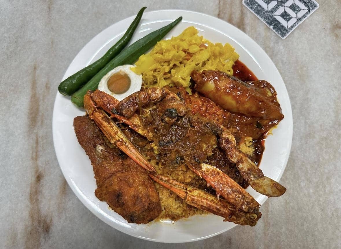 ilustrasi nasi kandar