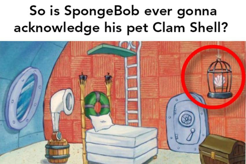 8 Meme SpongeBob tentang Kerang, Jadi Kendaraan dan Peliharaan