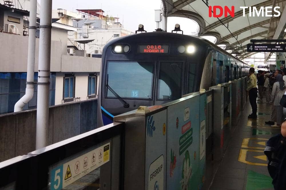 Potret MRT Jakarta (IDN Times/Juan Dwi)
