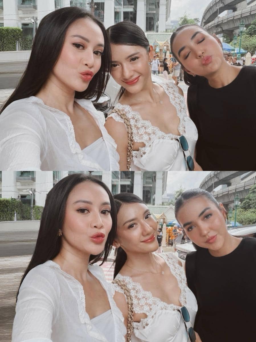 Anissa Aziza dan sahabat shopping di Bangkok