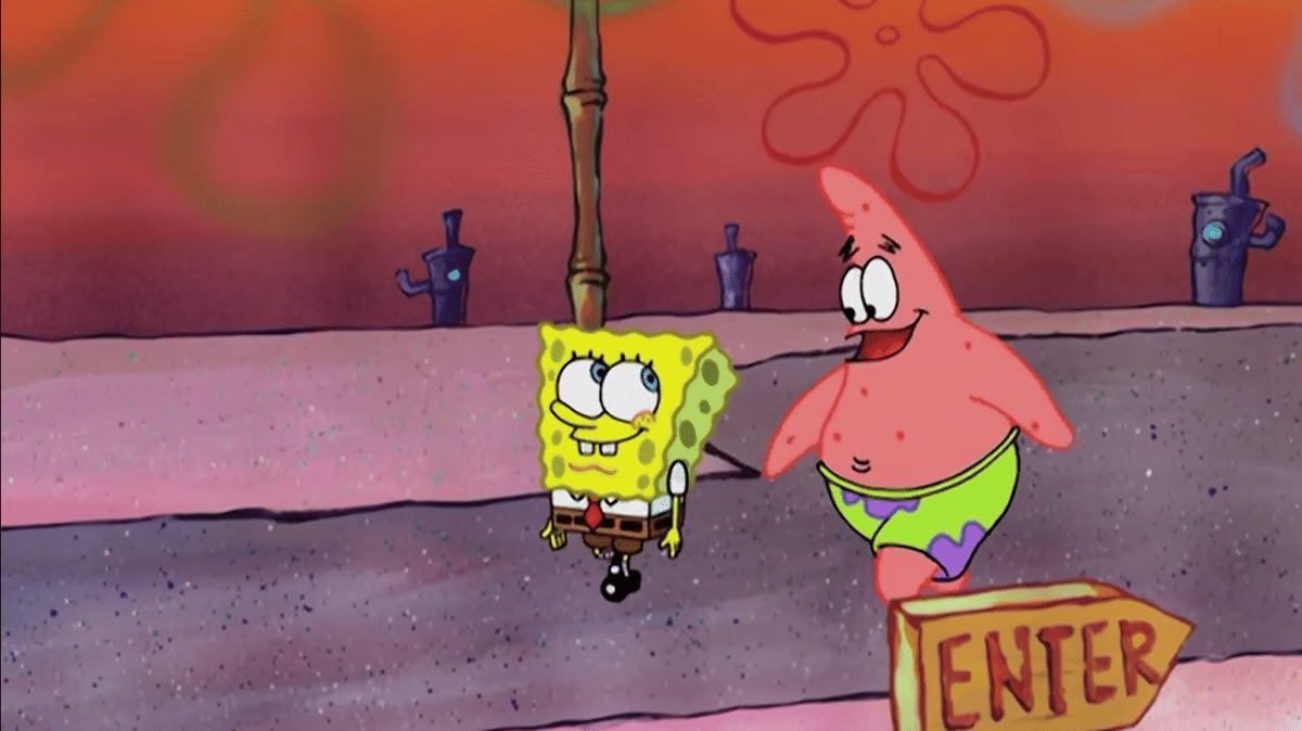 Cuplikan serial kartun SpongeBob