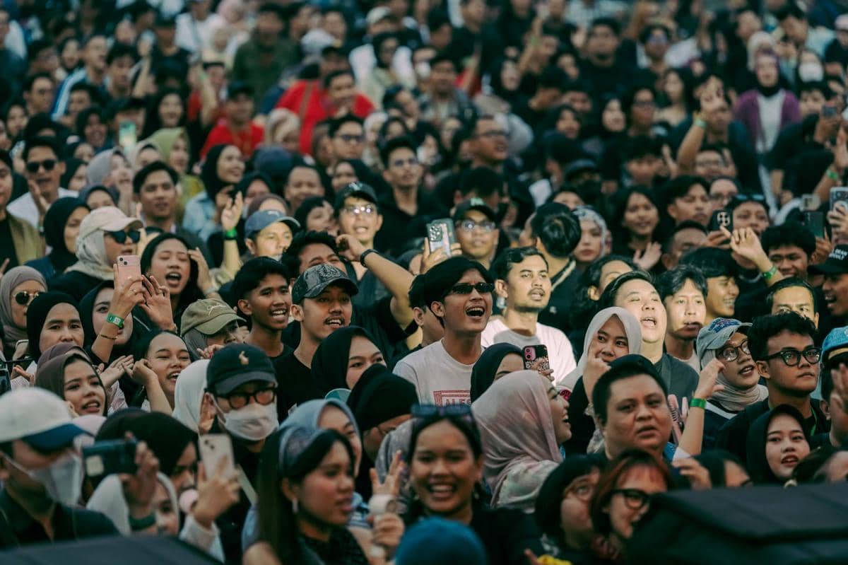 Ilustrasi penonton konser. (Dok. Istimewa)