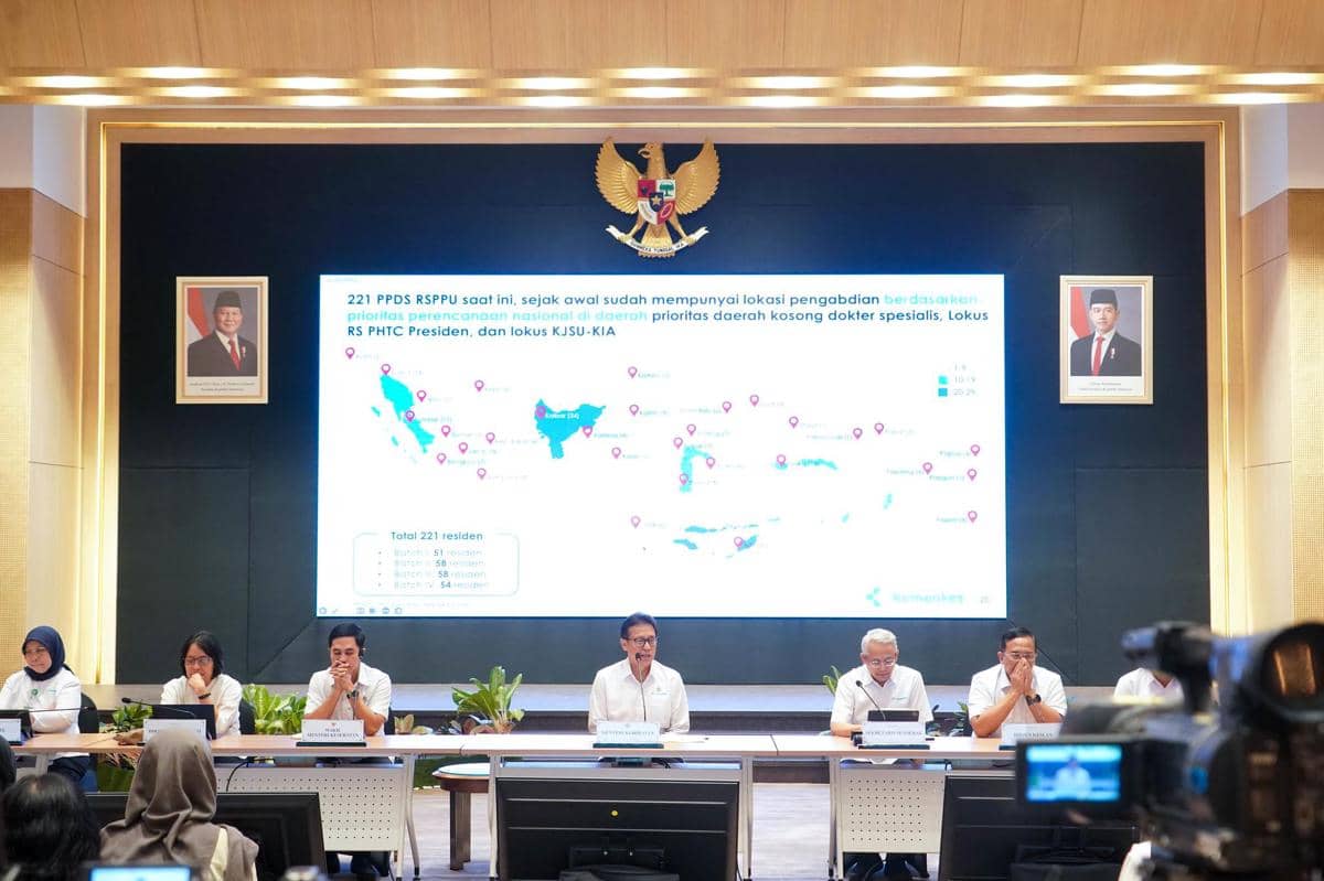 Kurang 55.192 Dokter Spesialis, Kemenkes Gencarkan RSPPU dan Beasiswa