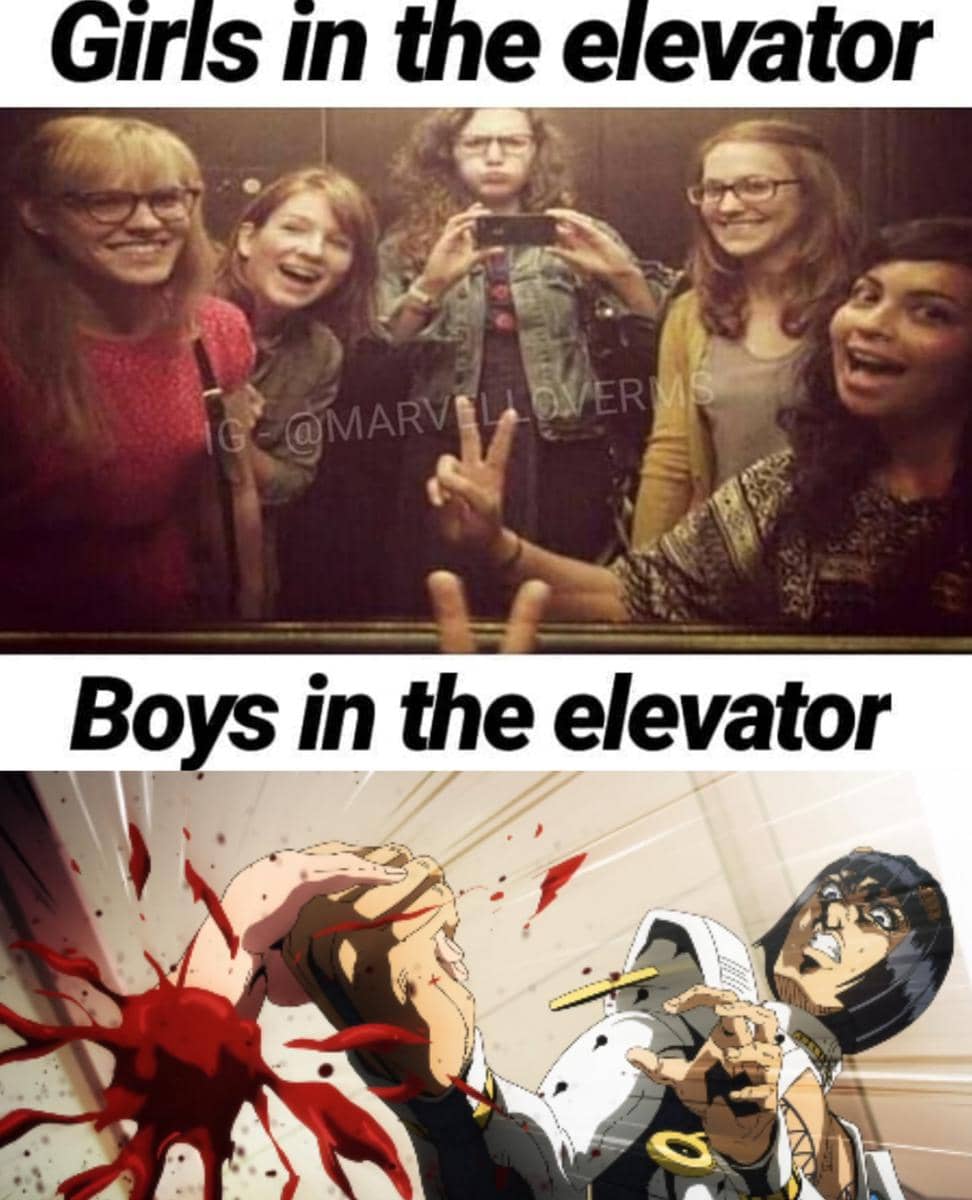 meme anime tentang lift