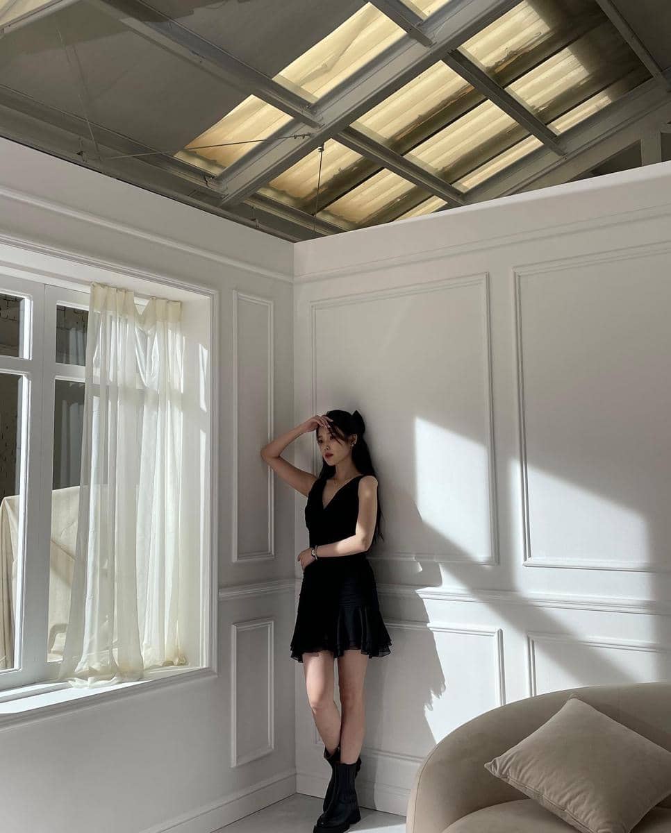 dress ke pesta ala idol K-Pop
