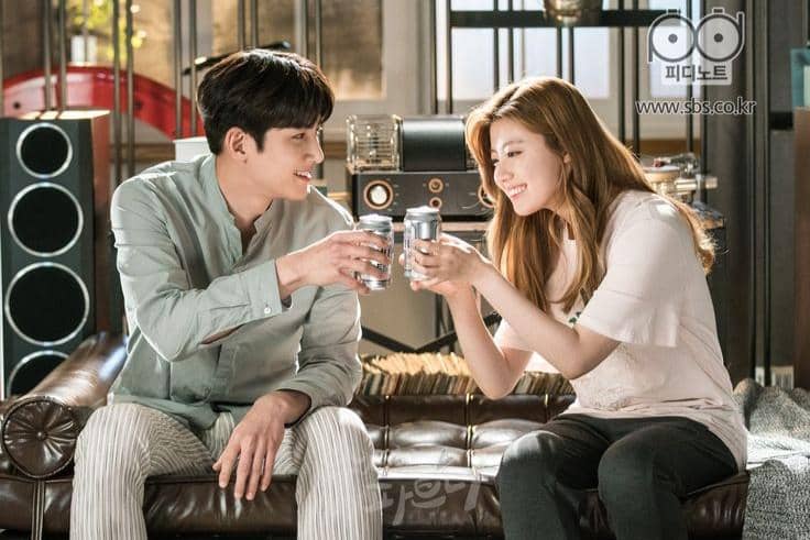 Ji Chang Wook dan Nam Ji Hyun dalam drama Suspicious Partner