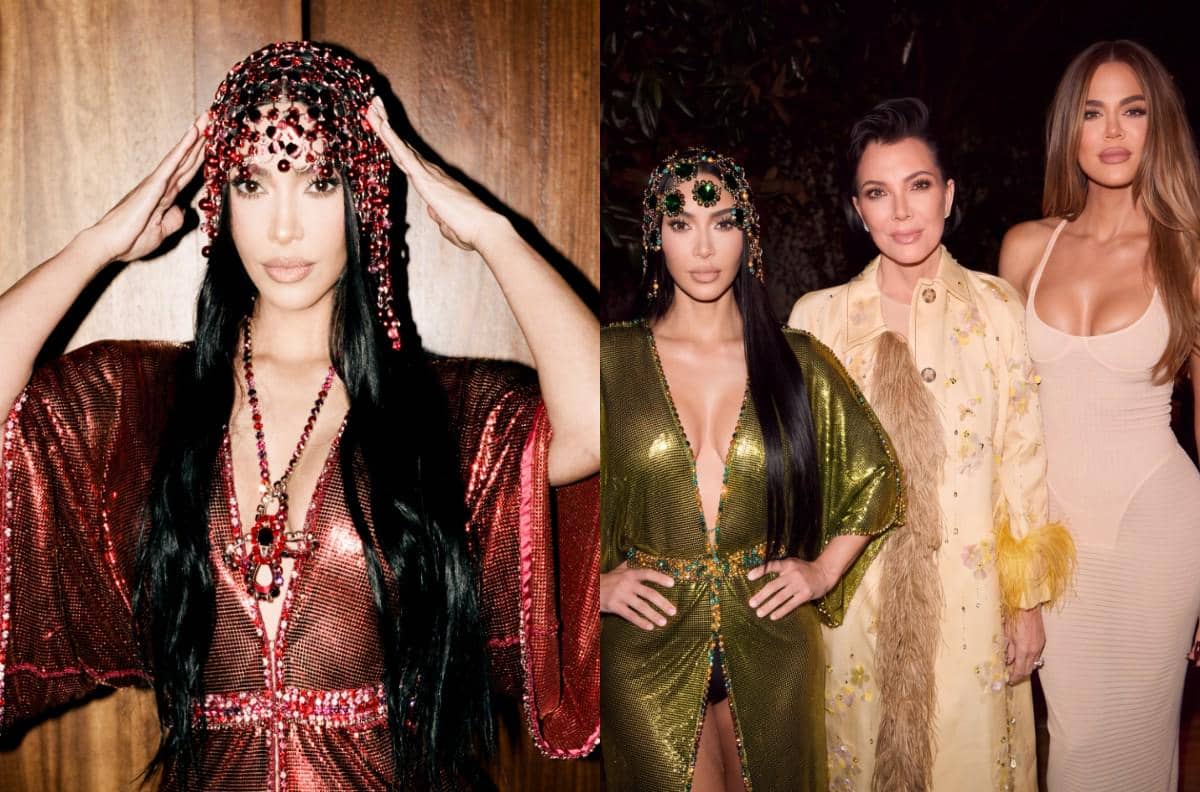Gaya Outfit Kim Kardashian dan Keluarga di Ultah Kim ke-46, Stunning!