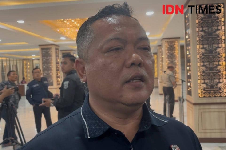 Direktur Reserse Kriminal Khusus (Dirreskrimsus) Polda Lampung, Kombes Pol Hery Rusyaman