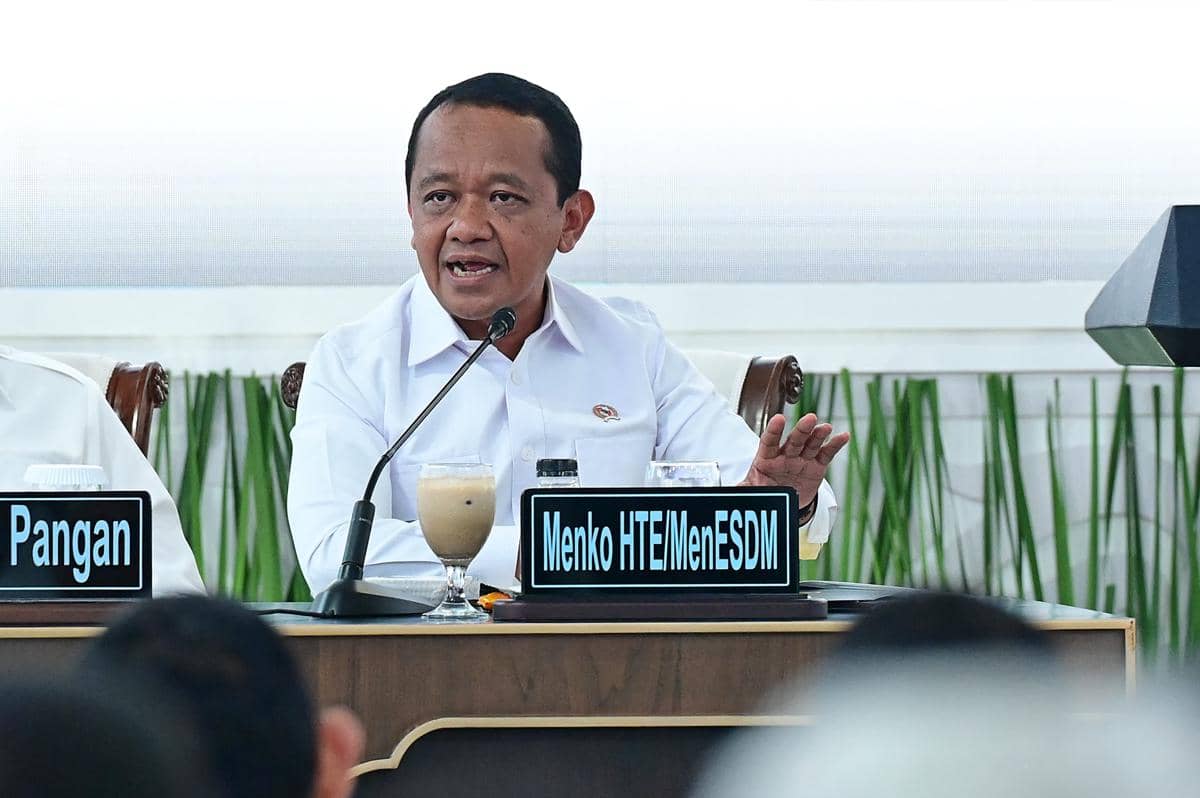 Bahlil Lapor Prabowo Ekspor Batu Bara Turun