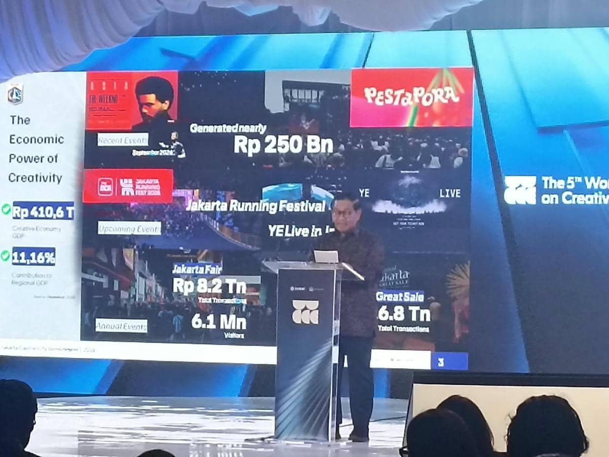 Pramono: Ekonomi Kreatif Sumbang Rp410 Triliun ke PDRB Jakarta