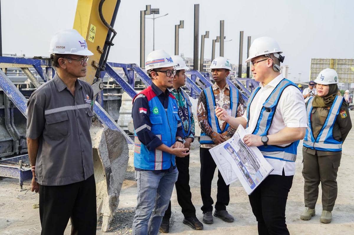 Anggota DPRD DKI Sidak Flyover Latumenten: Pembangunan Sudah 83 Persen