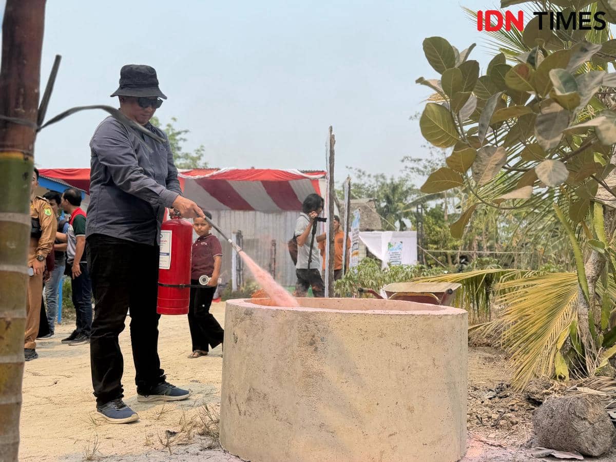 Pemanfaatan kulit singkong untuk APAR di Kelompok Wanita Tani (KWT) Embun Pagi memanfaatkan limbah
