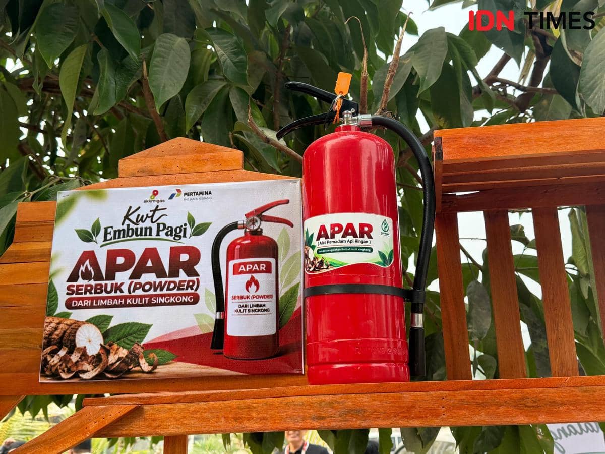 Dari Dapur ke APAR, Inovasi Kulit Singkong KWT Embun Pagi dan Pertamina