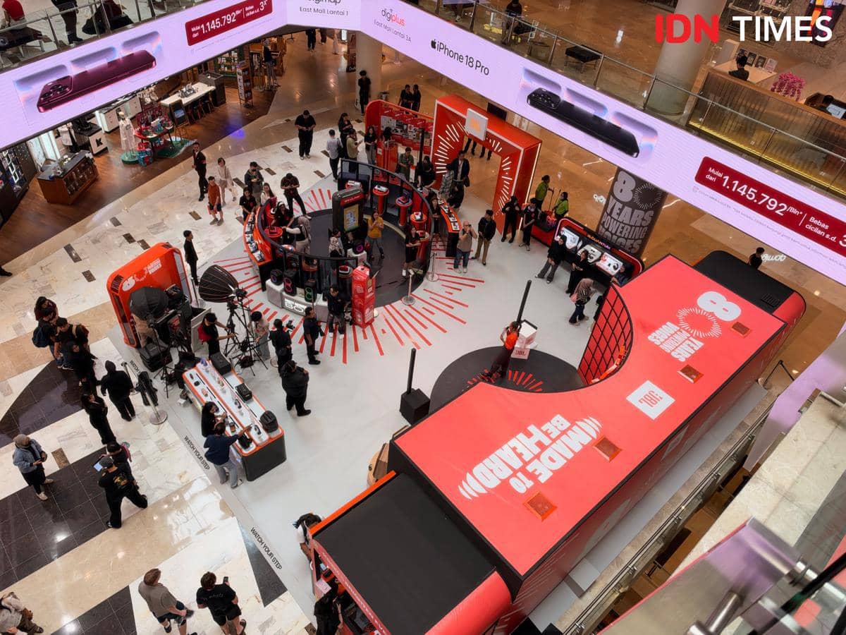 JBL Rayakan 80 Tahun Inovasi, Buka Booth Experience di Grand Indonesia