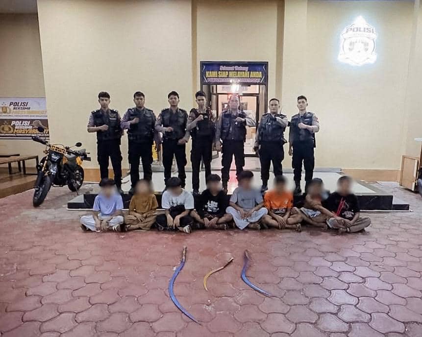 Polda Metro Tangkap 16 Orang Diduga Hendak Tawuran di Jaktim dan Jakpus