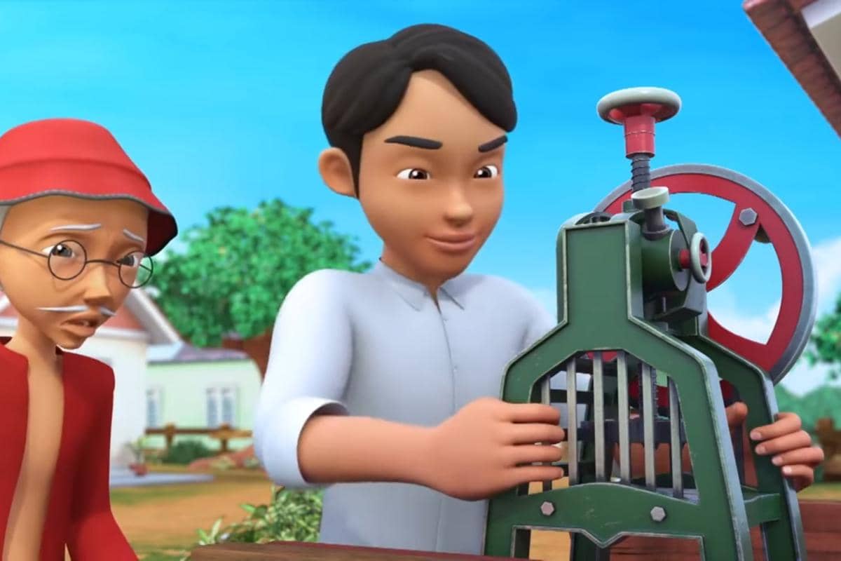 Upin & Ipin episode Ais Kepal