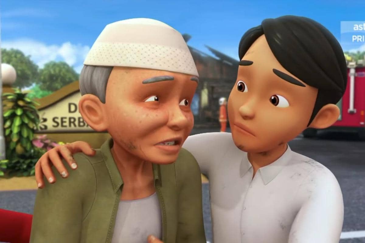 Upin & Ipin episode Kenderaan Kecemasan