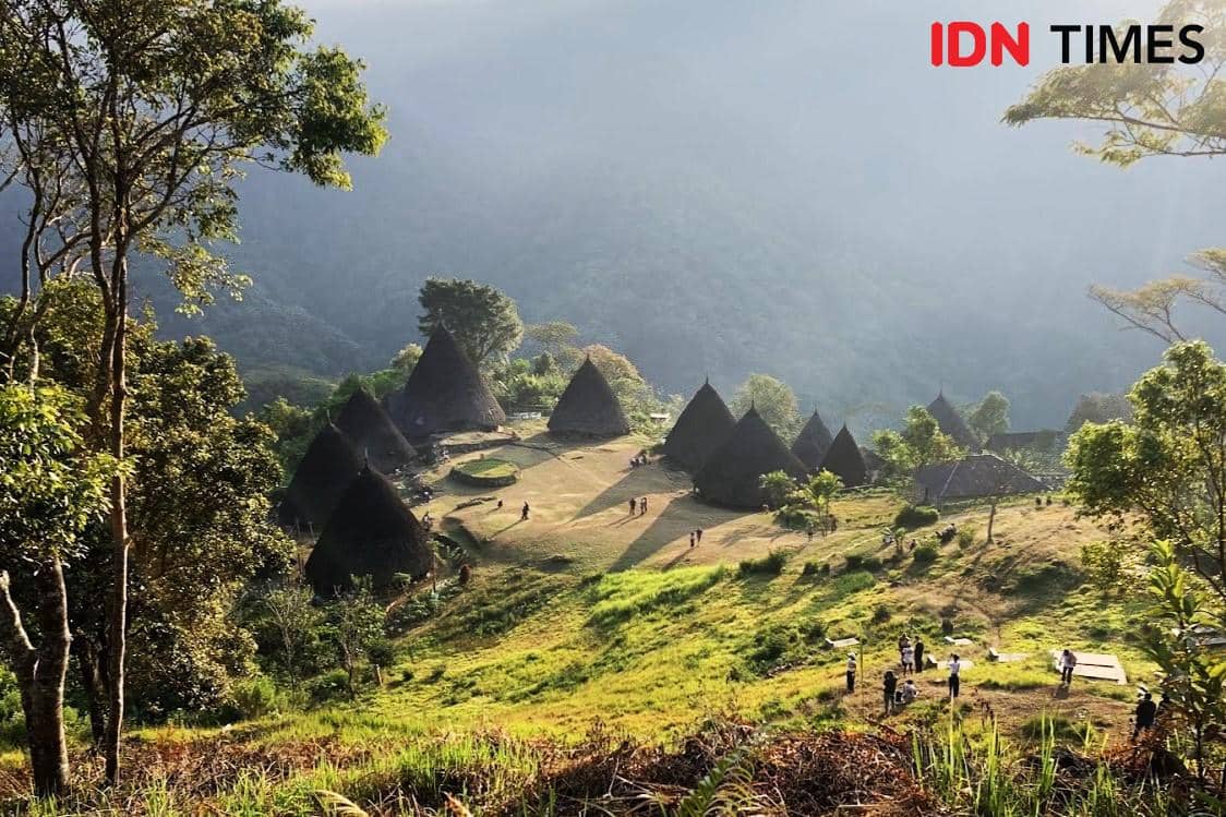 Potret Desa Waerebo di Manggarai, Nusa Tenggara Timur