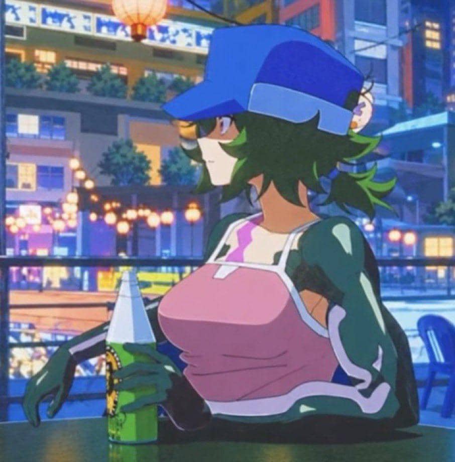 Potret resmi karakter Omi dari serial anime Cyberpunk: Edgerunners 2 produksi Netflix dan Studio Trigger.