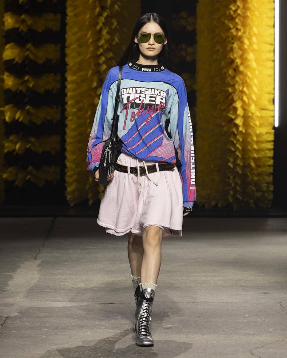 Koleksi Onitsuka Tiger SS27 di Milan Fashion Week 2026 