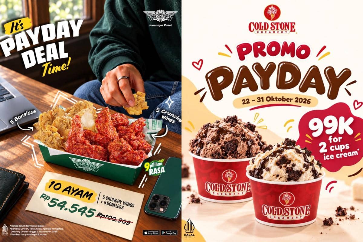 Promo Gajian Makanan dan Minuman Oktober 2026