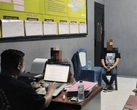 Para penadah pupuk bersubsidi dari Kabupaten Bone, Sulawesi Selatan. Dok. Polresta Mamuju