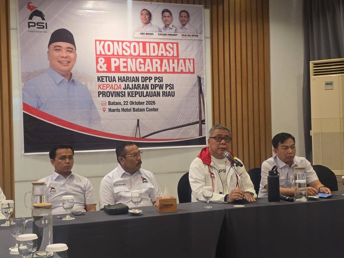 Ahmad Ali Tegaskan Target PSI di Kepri Rebut Satu Kursi DPR RI