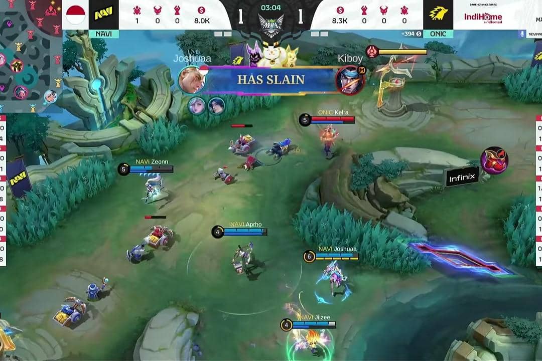 NAVI vs ONIC MPL ID S18