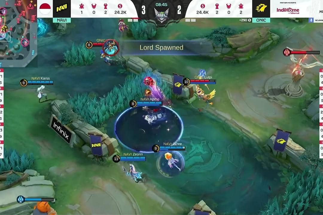 NAVI vs ONIC MPL ID S18